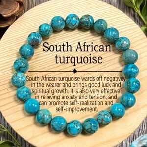 💎4/$20💎South African Turquoise Beaded Bracelet